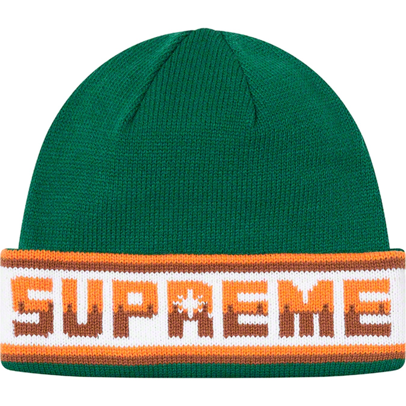 Double Logo Facemask Beanie view 5